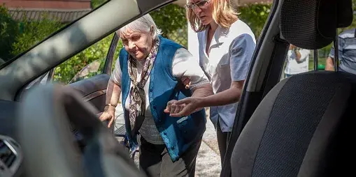 Carolina Care Mobility staff providing compassionate assistance and support to clients