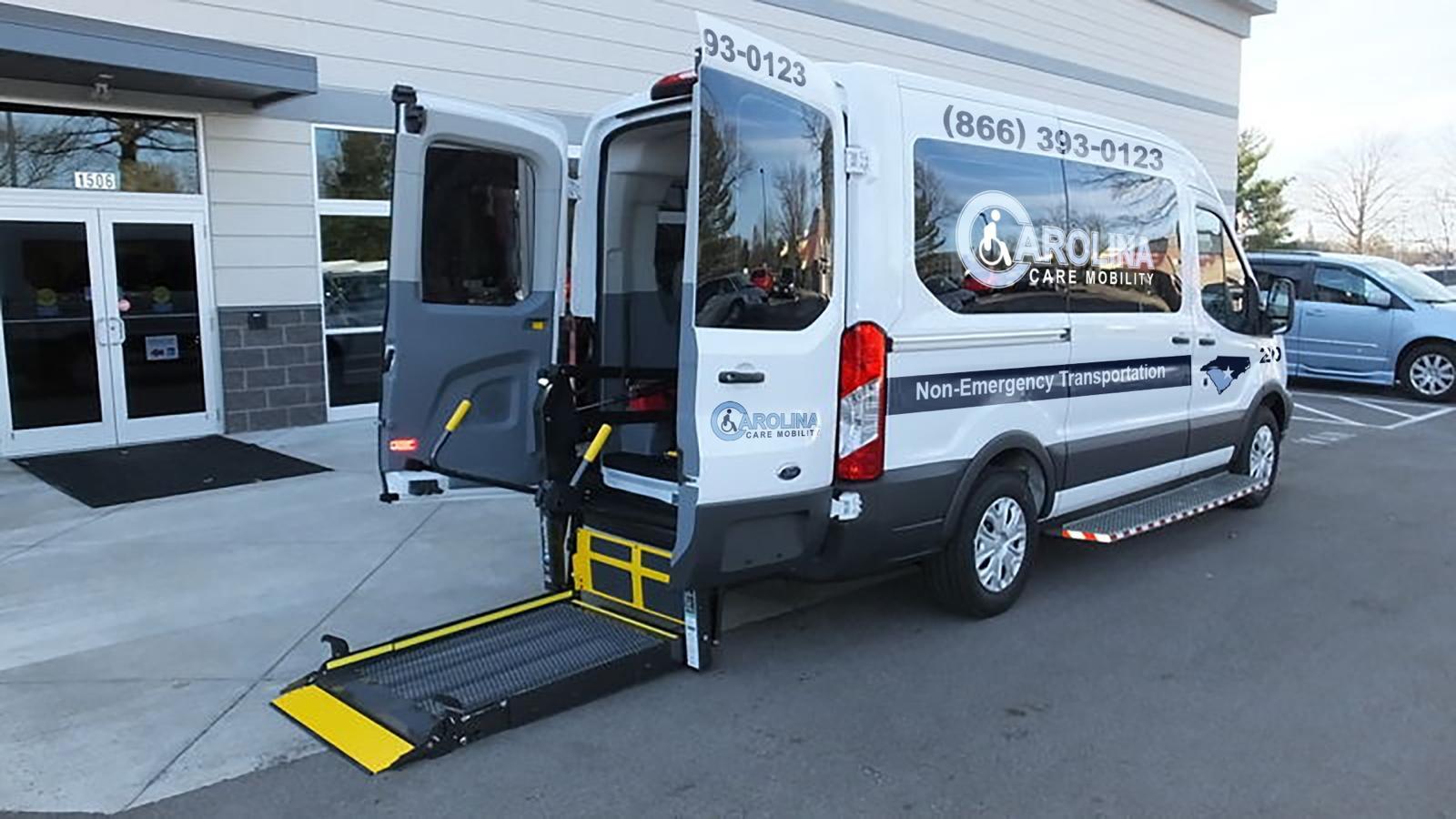 Wheelchair accessible transport vehicle